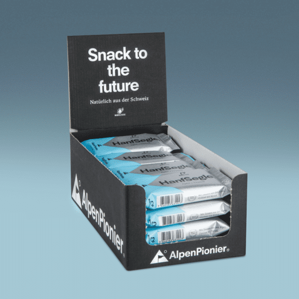HanfSegler 16 barres granola par box AlpenPionier